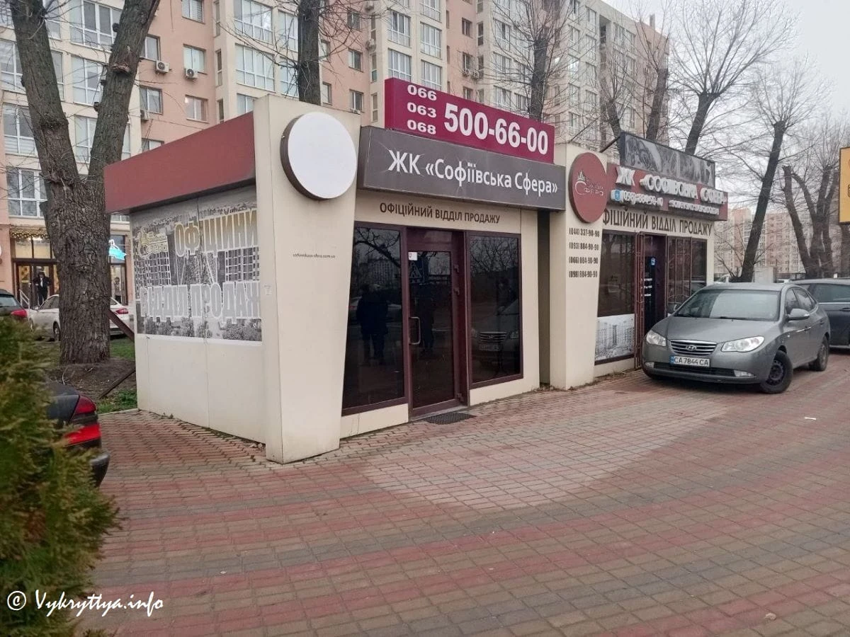 Відділ продажів Софіївська сфера