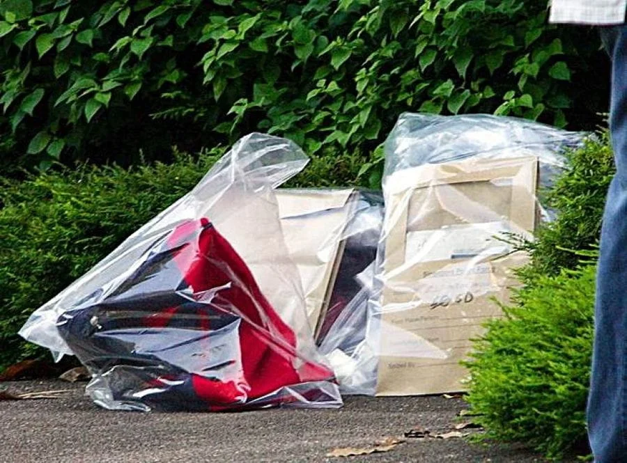 Сумка з частинами тіла